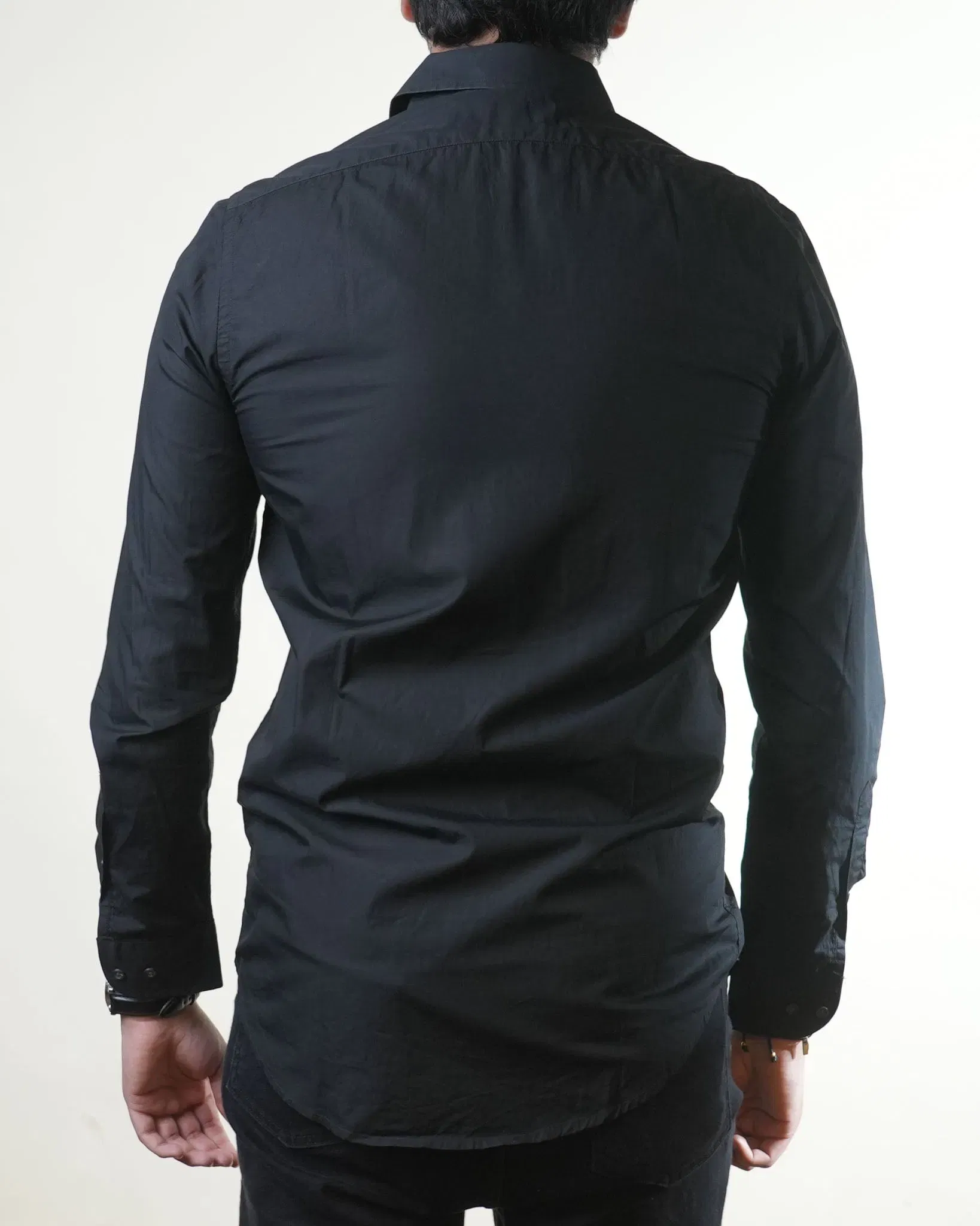 The Emperor Black King Full Sleeve Shirt (XS)