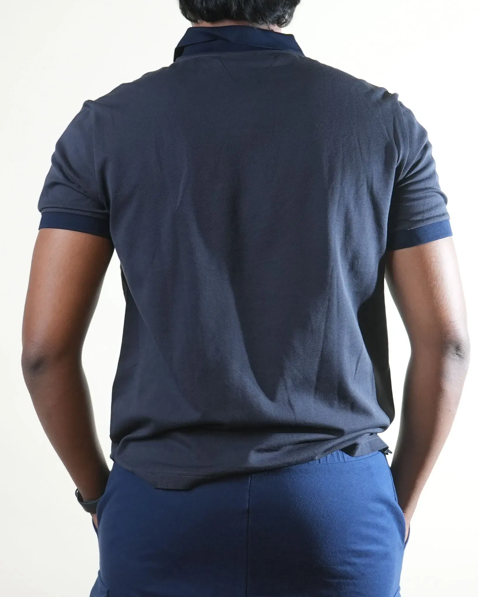 Prada Grey Collared T-Shirt (S)