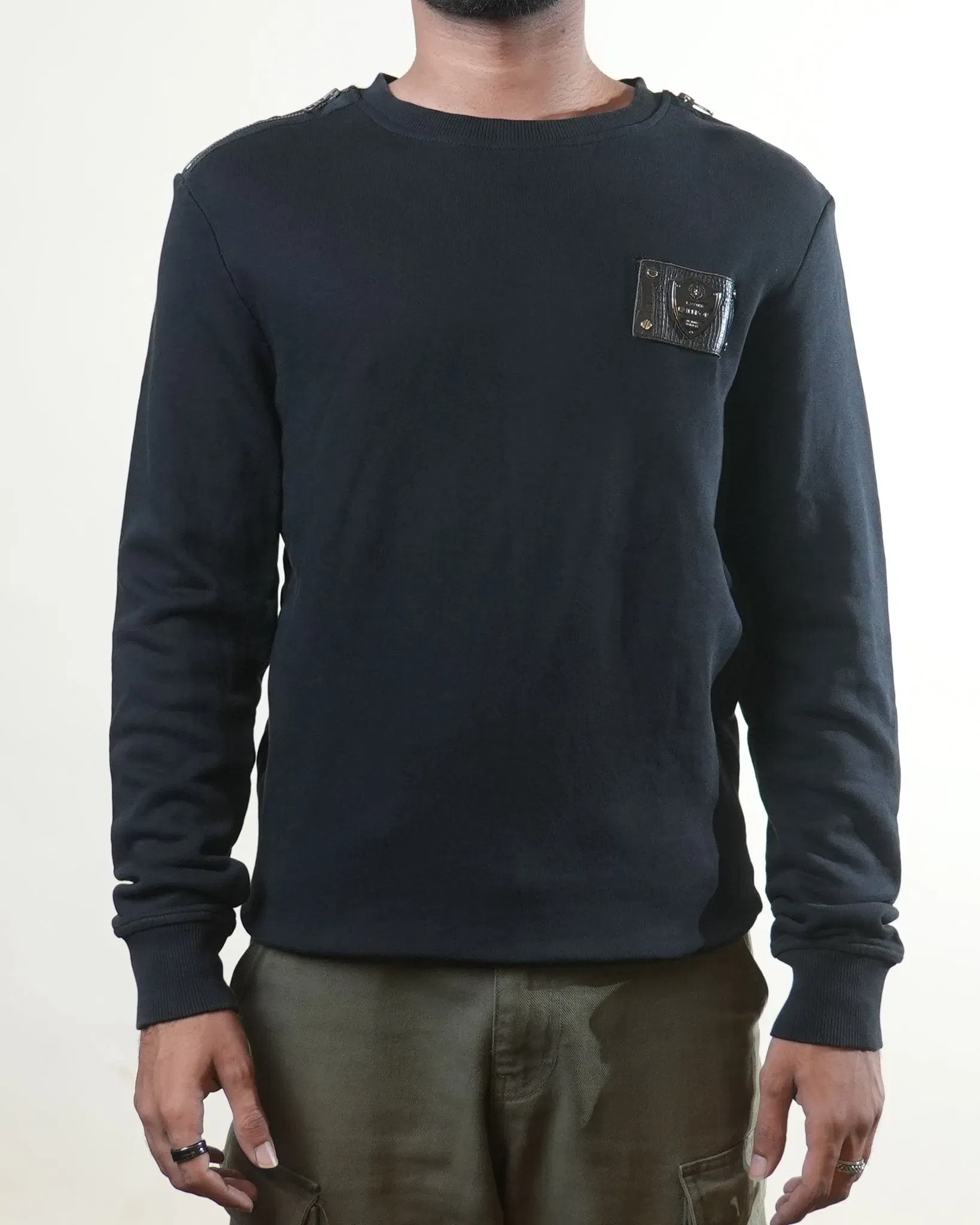 The Emperor Black Sweatshirt (XS)