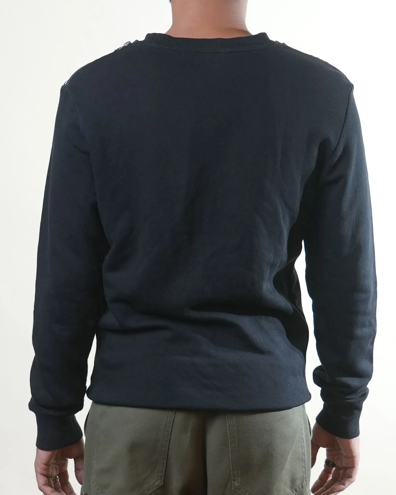 The Emperor Black Sweatshirt (XS)