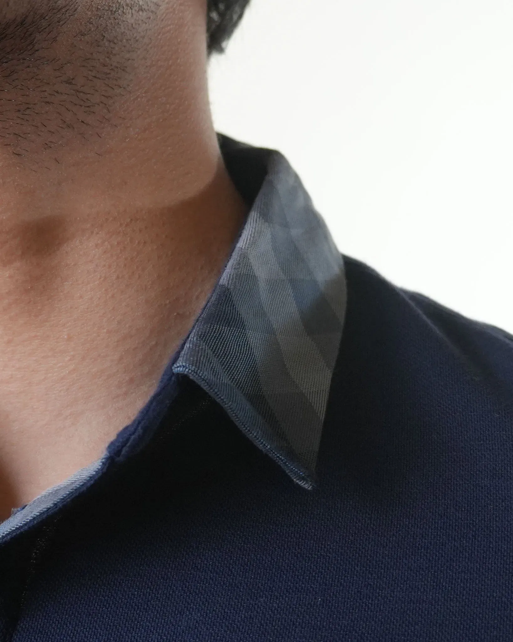 Burberry Brit Navy Blue Polo T-Shirt (S)