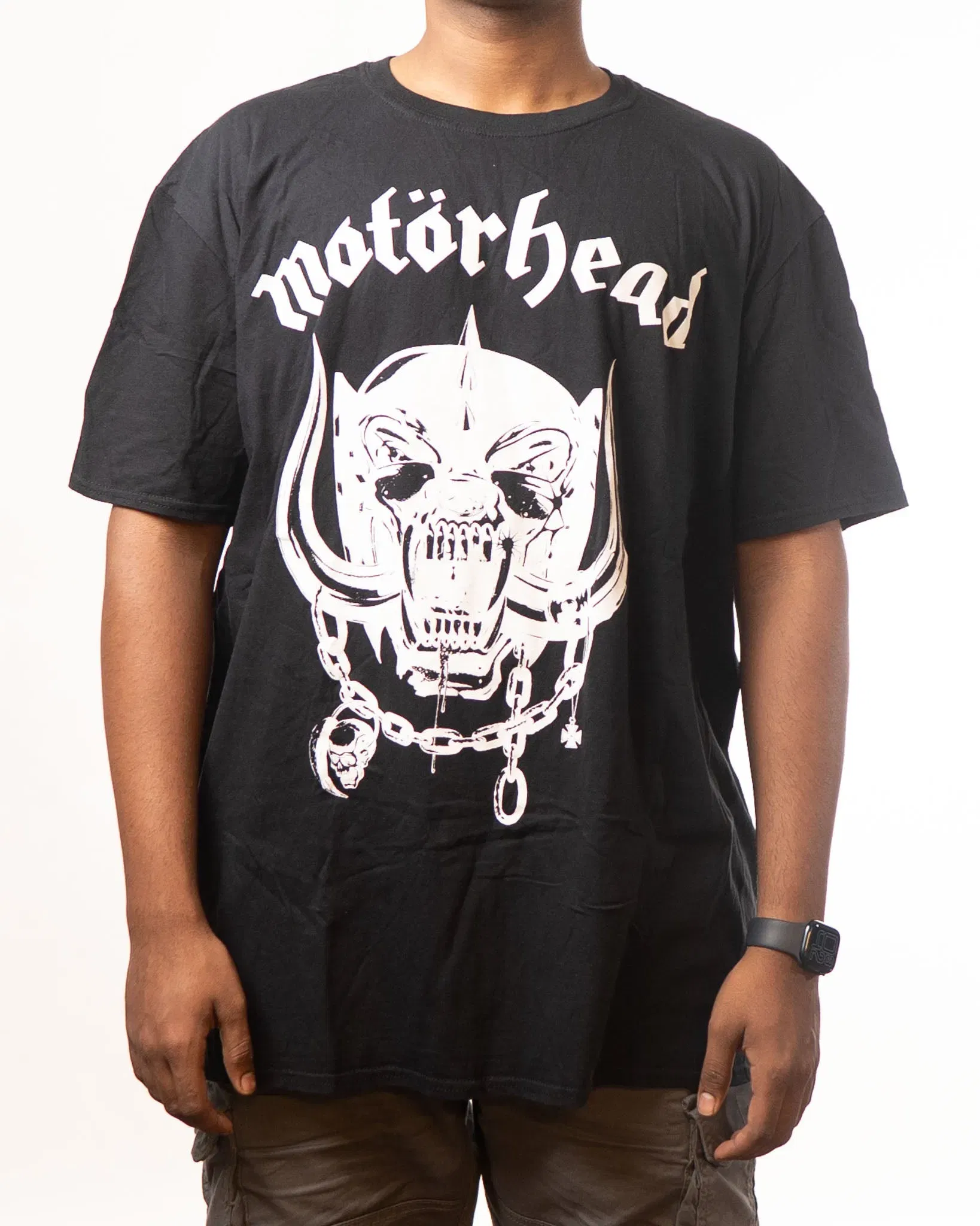 Boohooman Motorhead Printed Black Shirt (L)