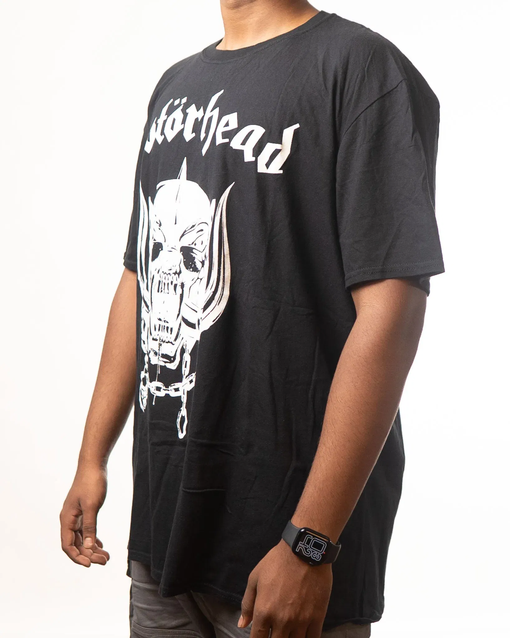 Boohooman Motorhead Printed Black Shirt (L)