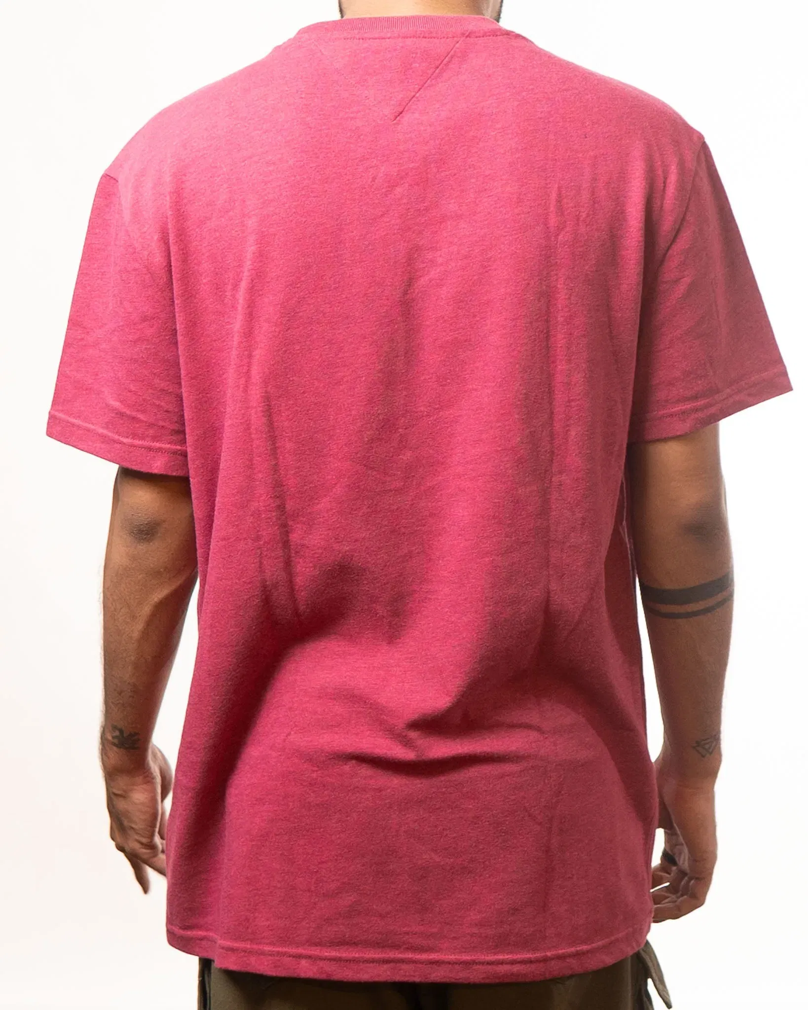 Tommy Hilfiger Pink Crewneck T-Shirt (M)
