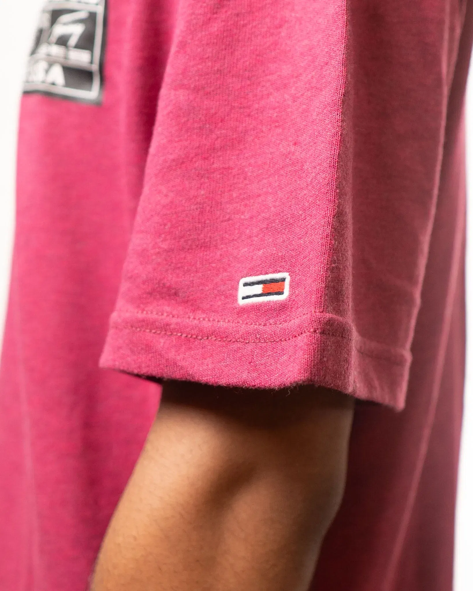 Tommy Hilfiger Pink Crewneck T-Shirt (M)