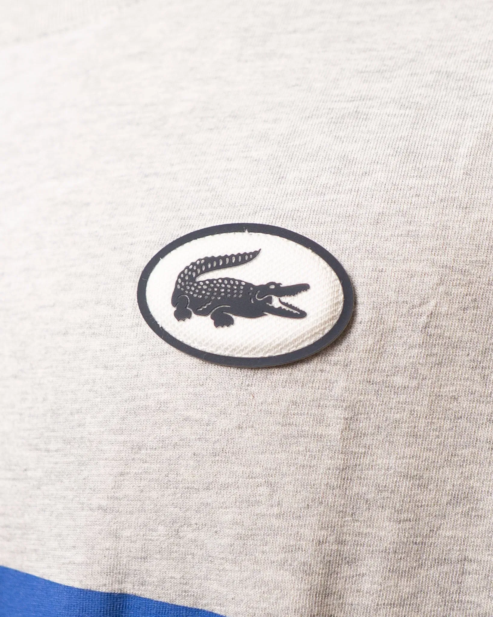 Lacoste Grey Crewneck T-Shirt (M)
