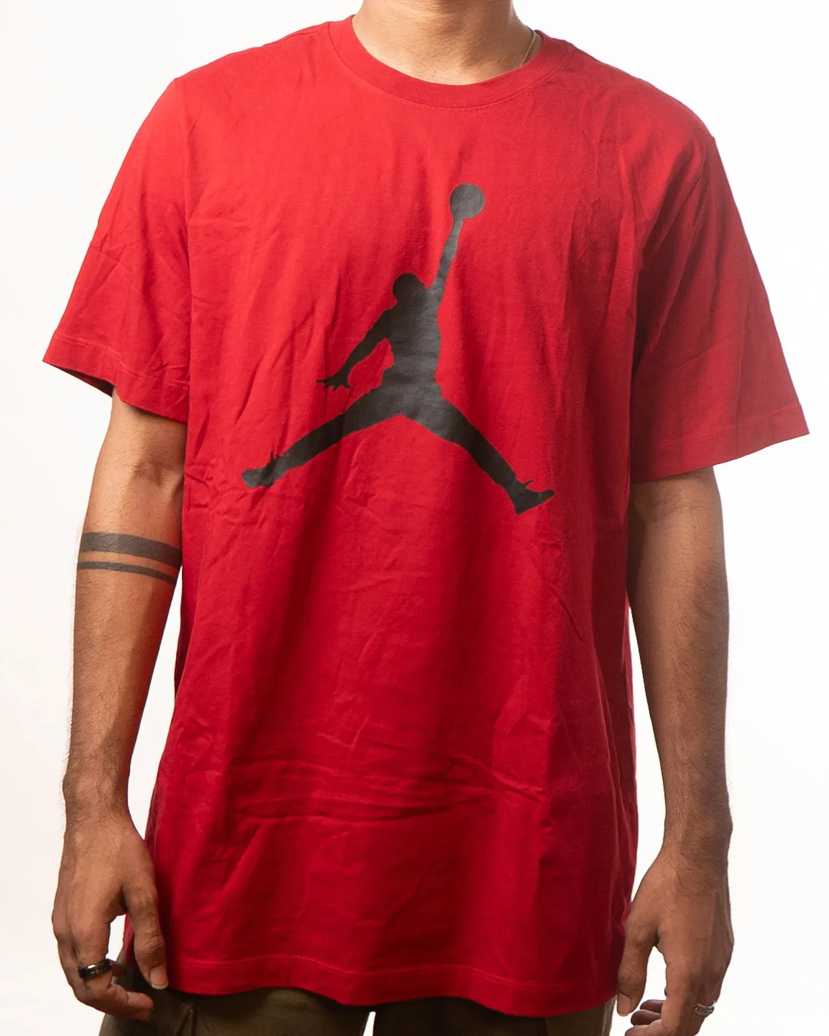 Nike Air Jordan Red Jumpman Printed T-Shirt (L)