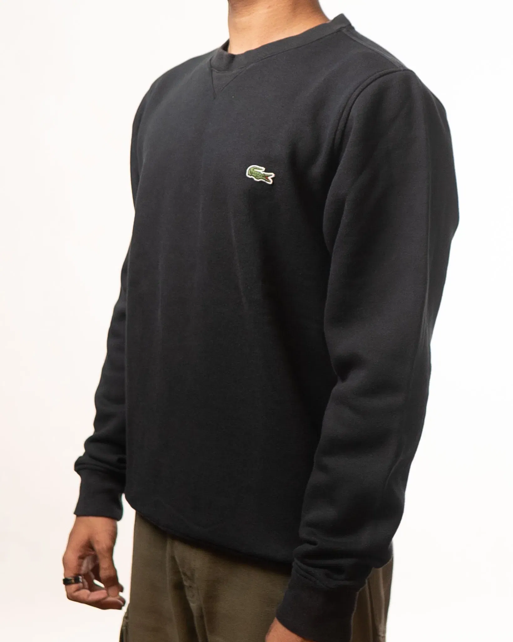 Lacoste Black Sweatshirt (S)
