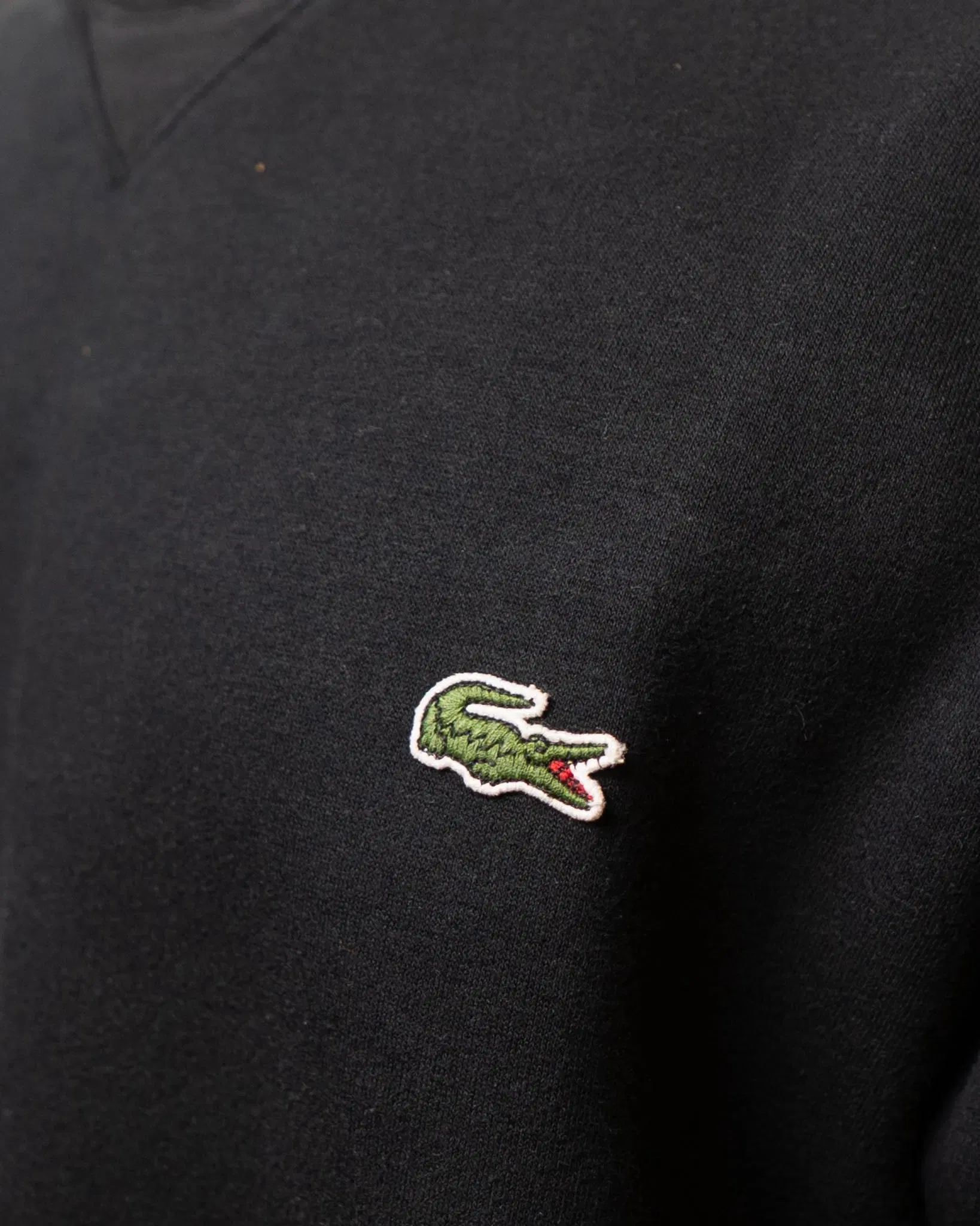 Lacoste Black Sweatshirt (S)