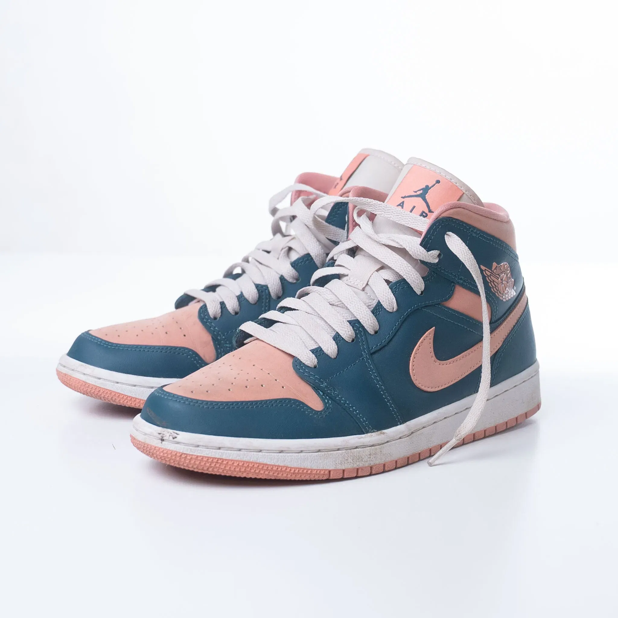 Nike Air Jordan 1 Mid Dark Teal Green (UK 6)