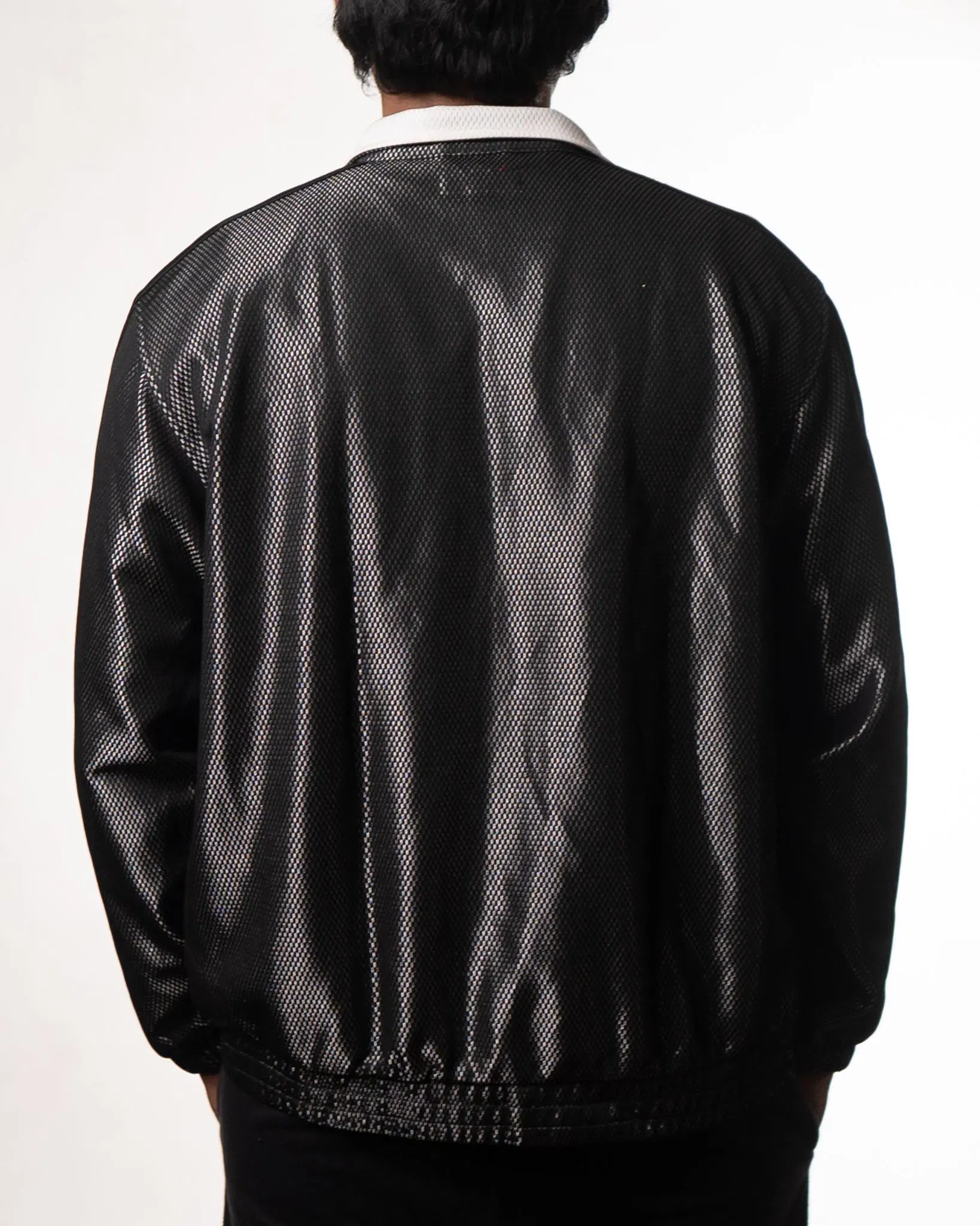 Supreme Black Bounded Mesh Track Jacket (M)