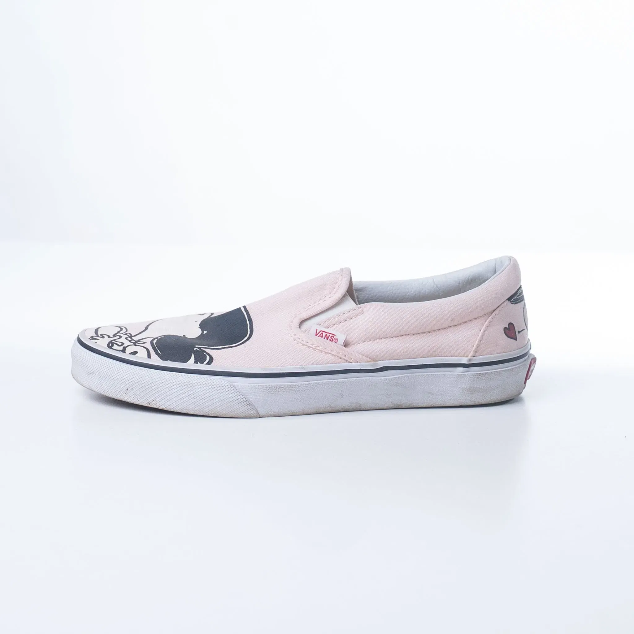 Vans Peanuts Snoopy Pink Slip-Ons (UK 7)