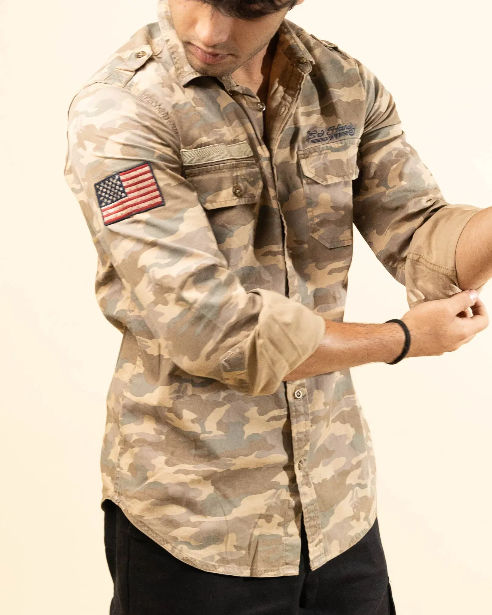 Ed Hardy Camouflage Shirt (S)