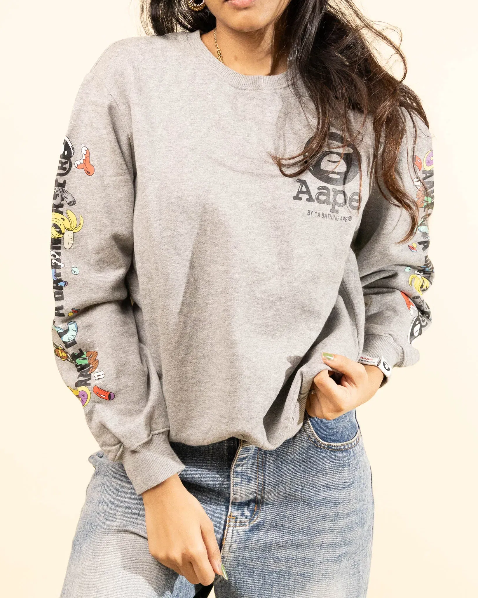 Aape By A Bathing Ape x Steven Harrington Sweatshirt (L)