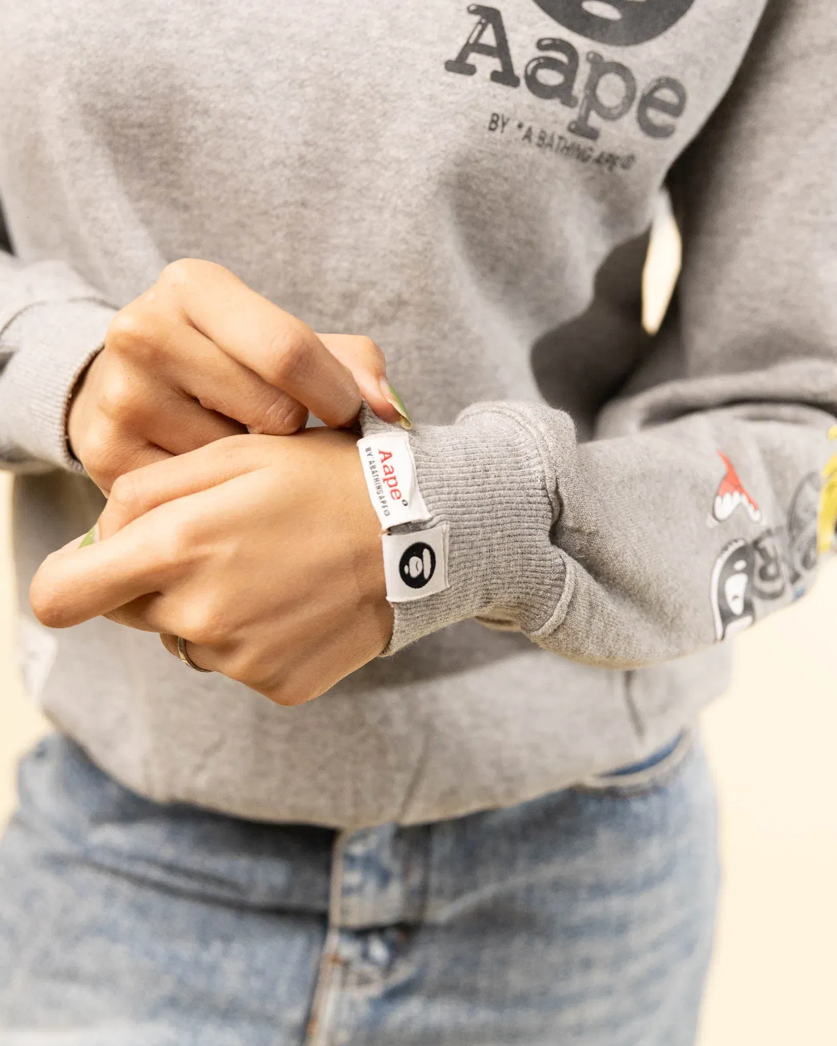 Aape By A Bathing Ape x Steven Harrington Sweatshirt (L)