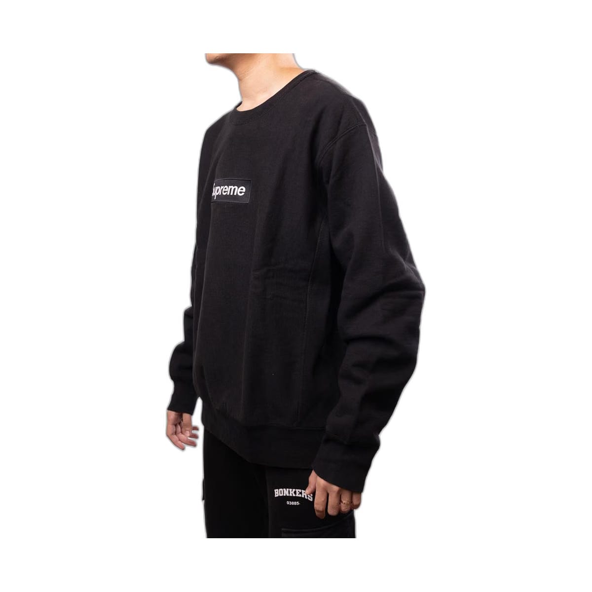 Supreme Box Logo Crewneck FW15 Black (L)