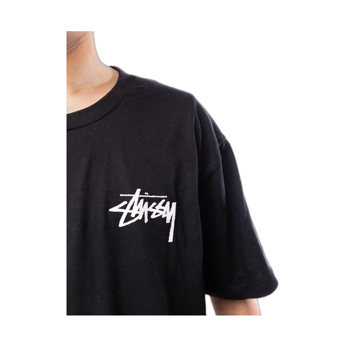 Stussy Unisex Black Sara T-Shirt - Black (L)