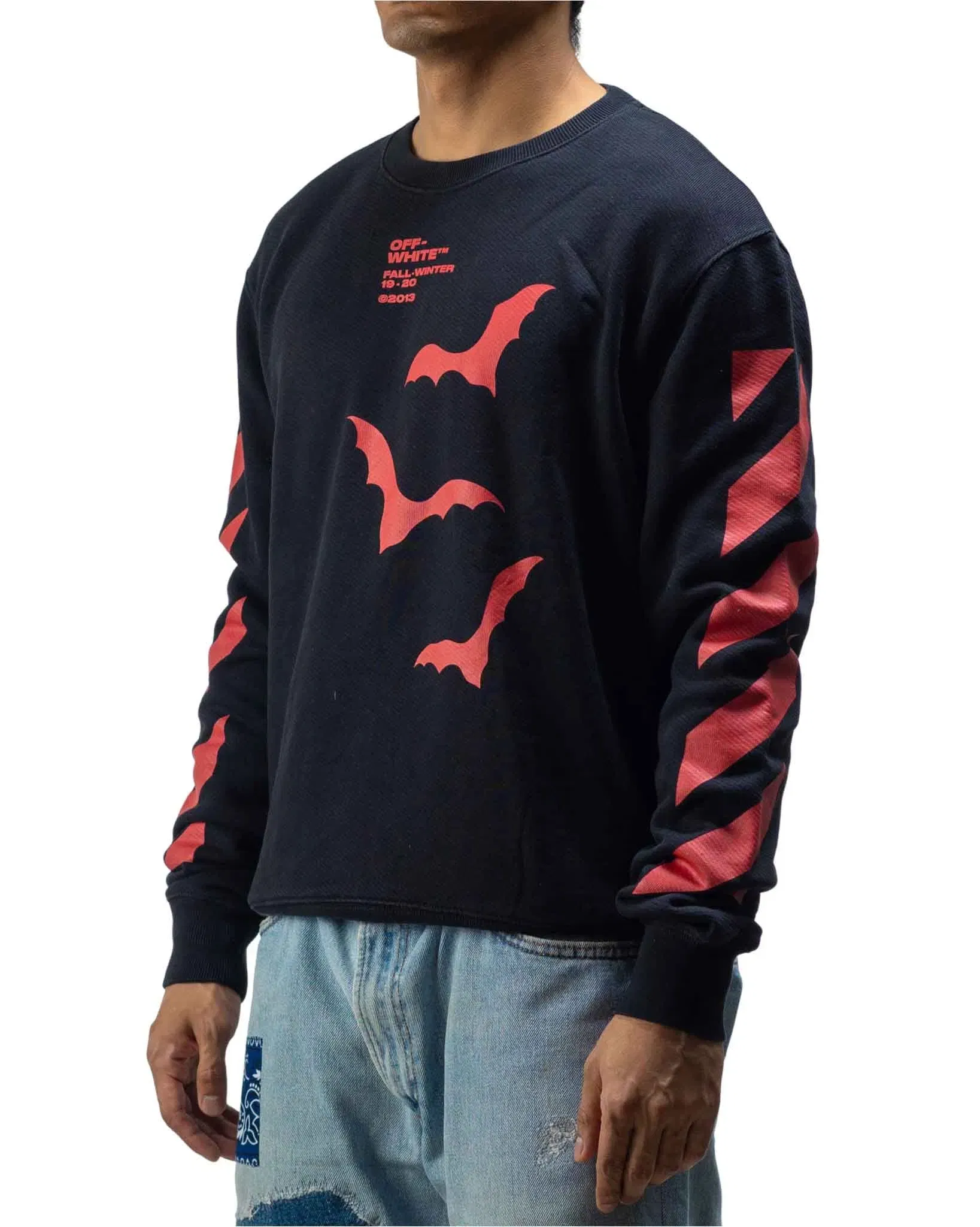 Off-White Bats Crewneck Sweatshirt (M)