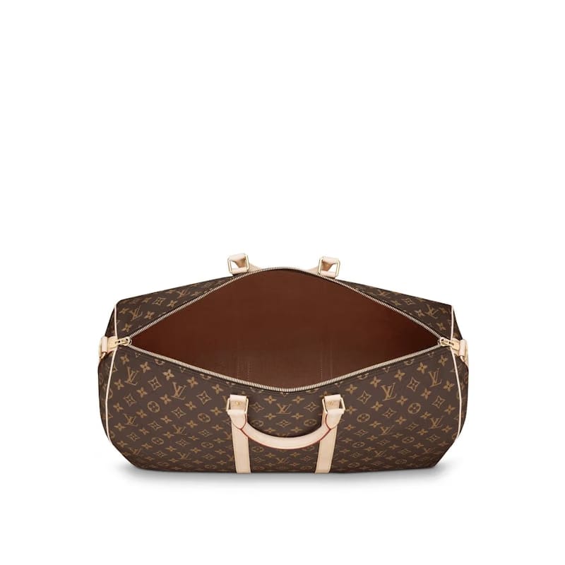 Louis Vuitton Keepall Bandouliere Monogram 55 Brown