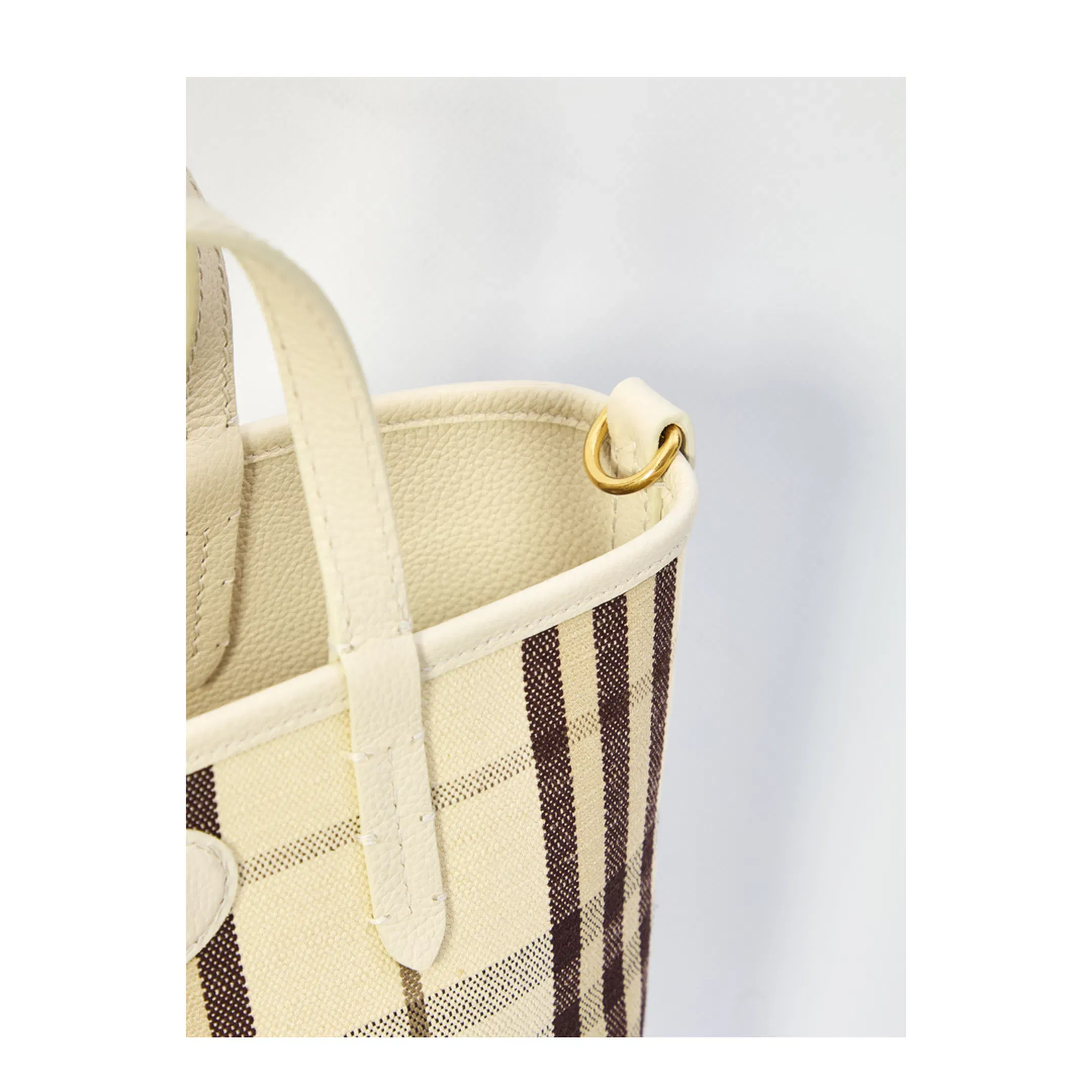 Ivory Mini Bloomsbury Reversible Handbag