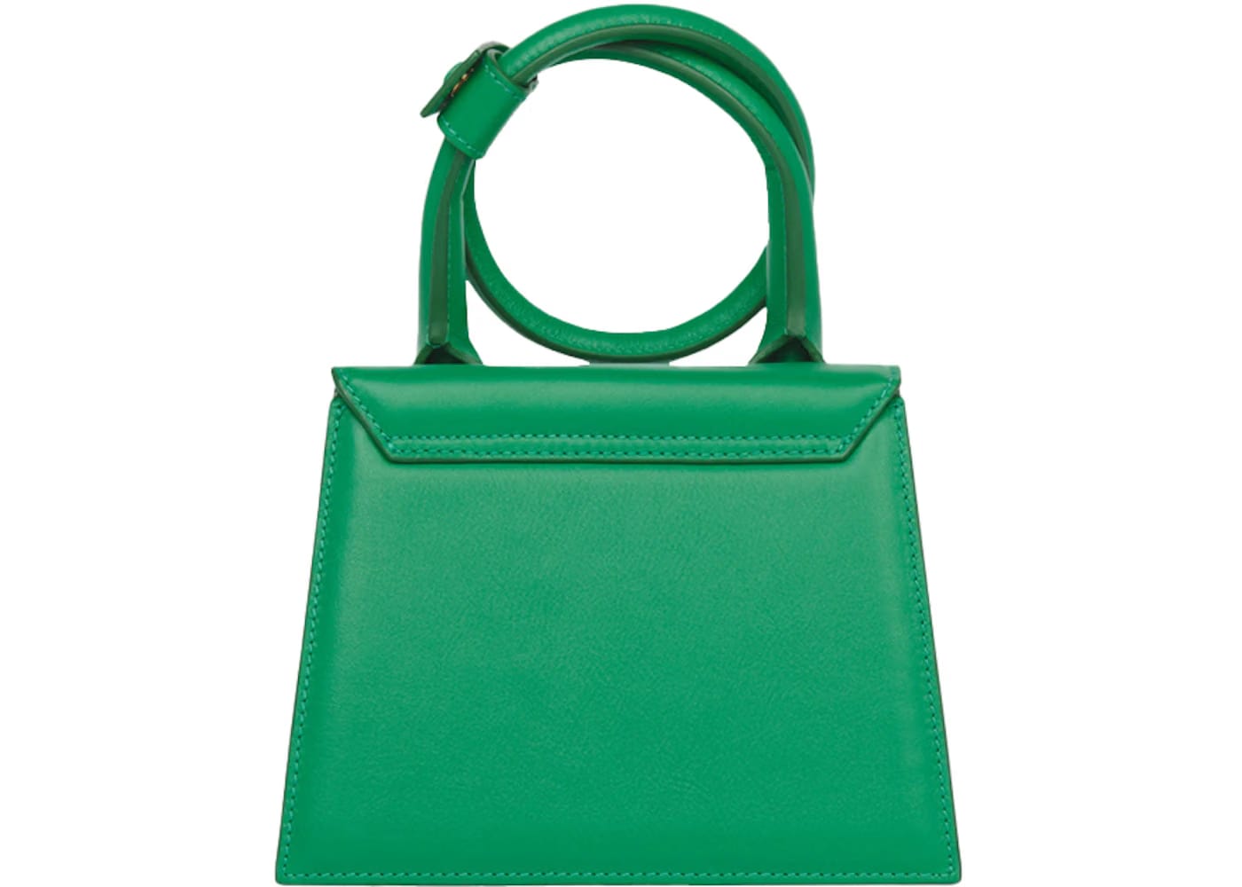 Jacquemus Le Chiquito Noeud Coiled Handbag Green