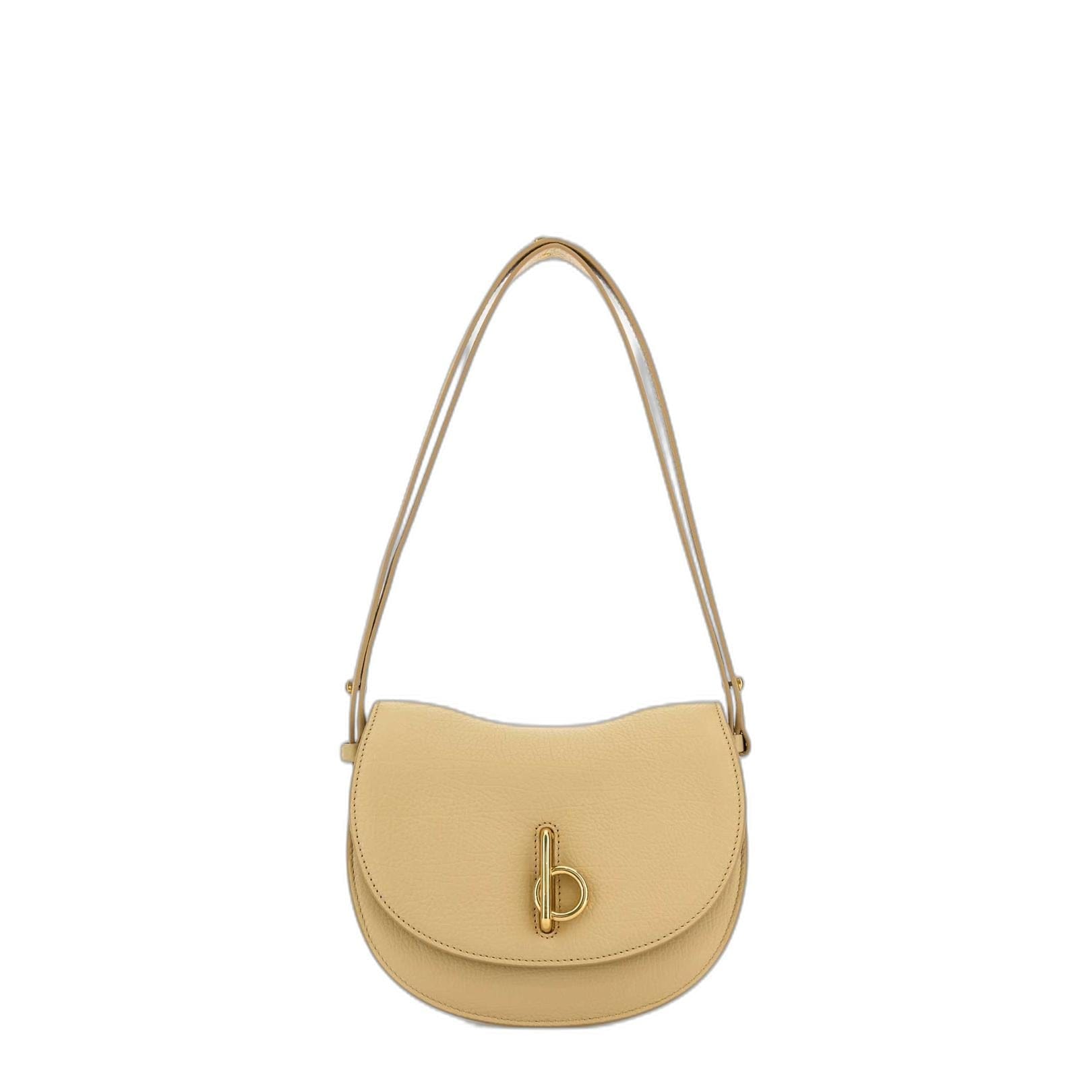 Sand Leather Small Rocking Horse Shoulder Bag