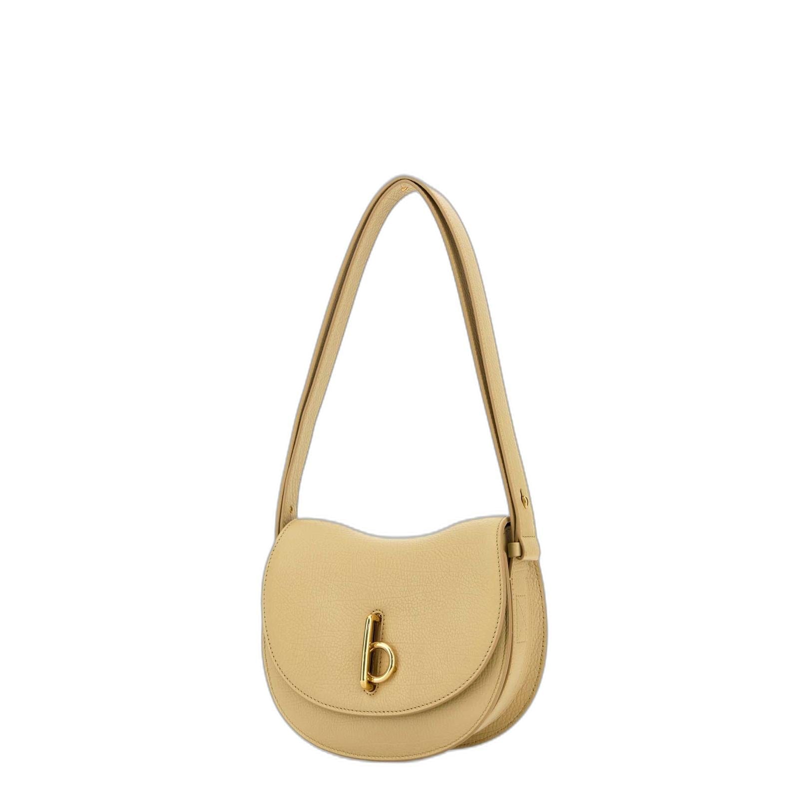 Sand Leather Small Rocking Horse Shoulder Bag