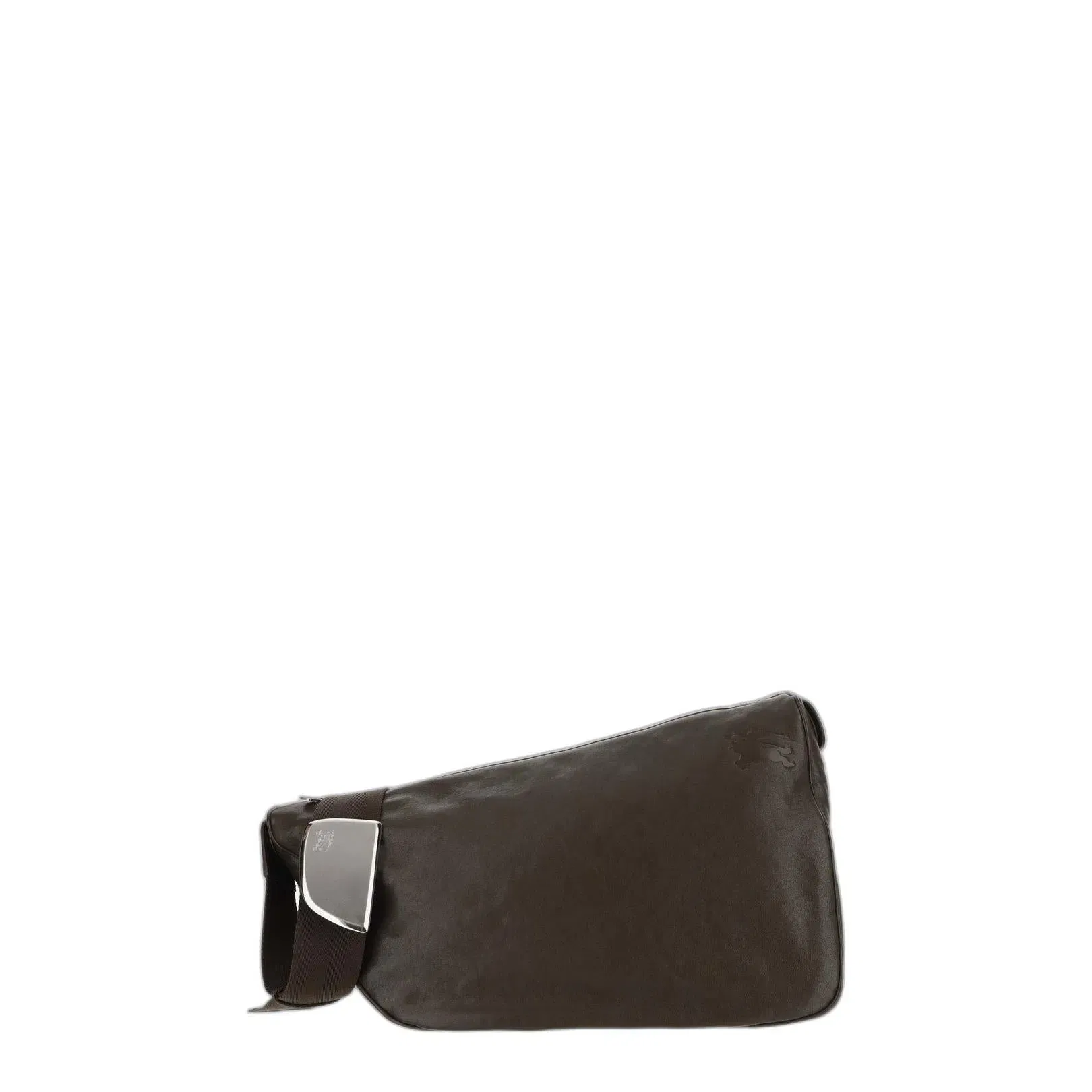 Military Green Solid Crossbody Bag