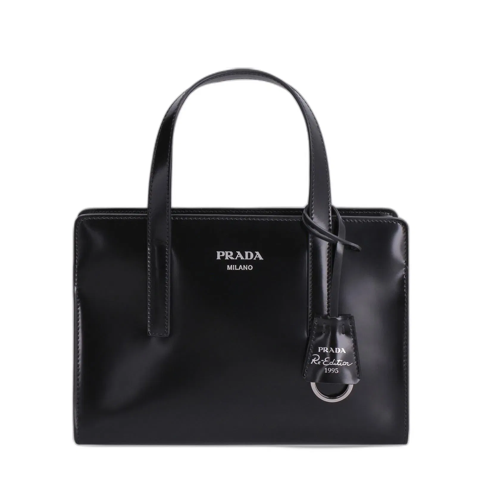 Re-Edition 1995 Top Handle Bag in Black