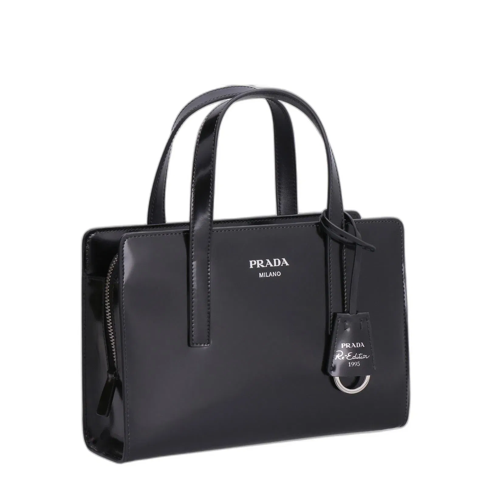 Re-Edition 1995 Top Handle Bag in Black