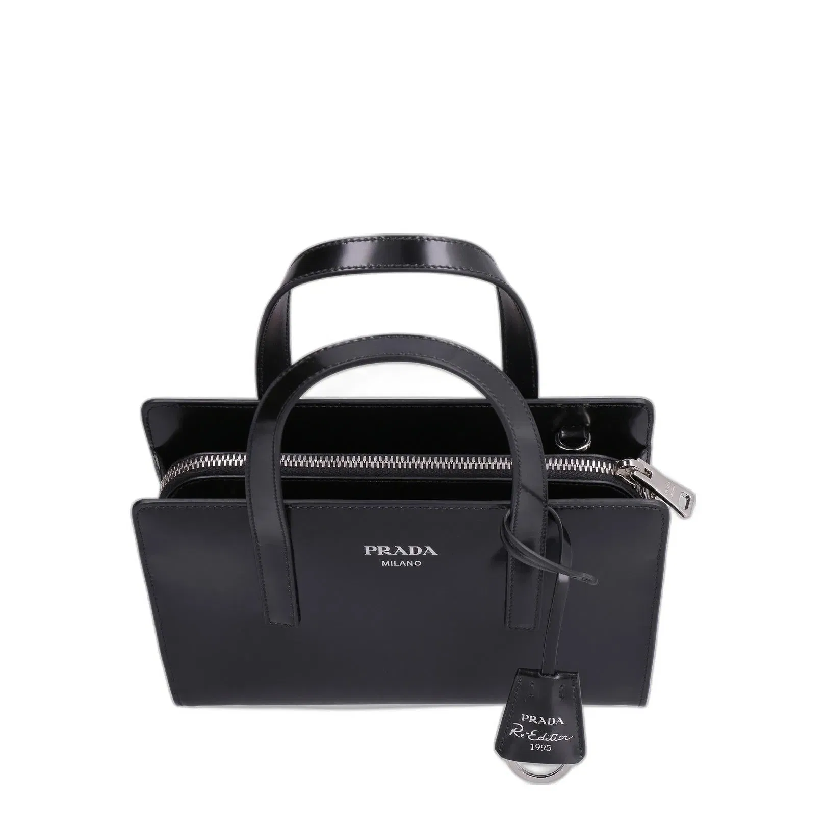 Re-Edition 1995 Top Handle Bag in Black
