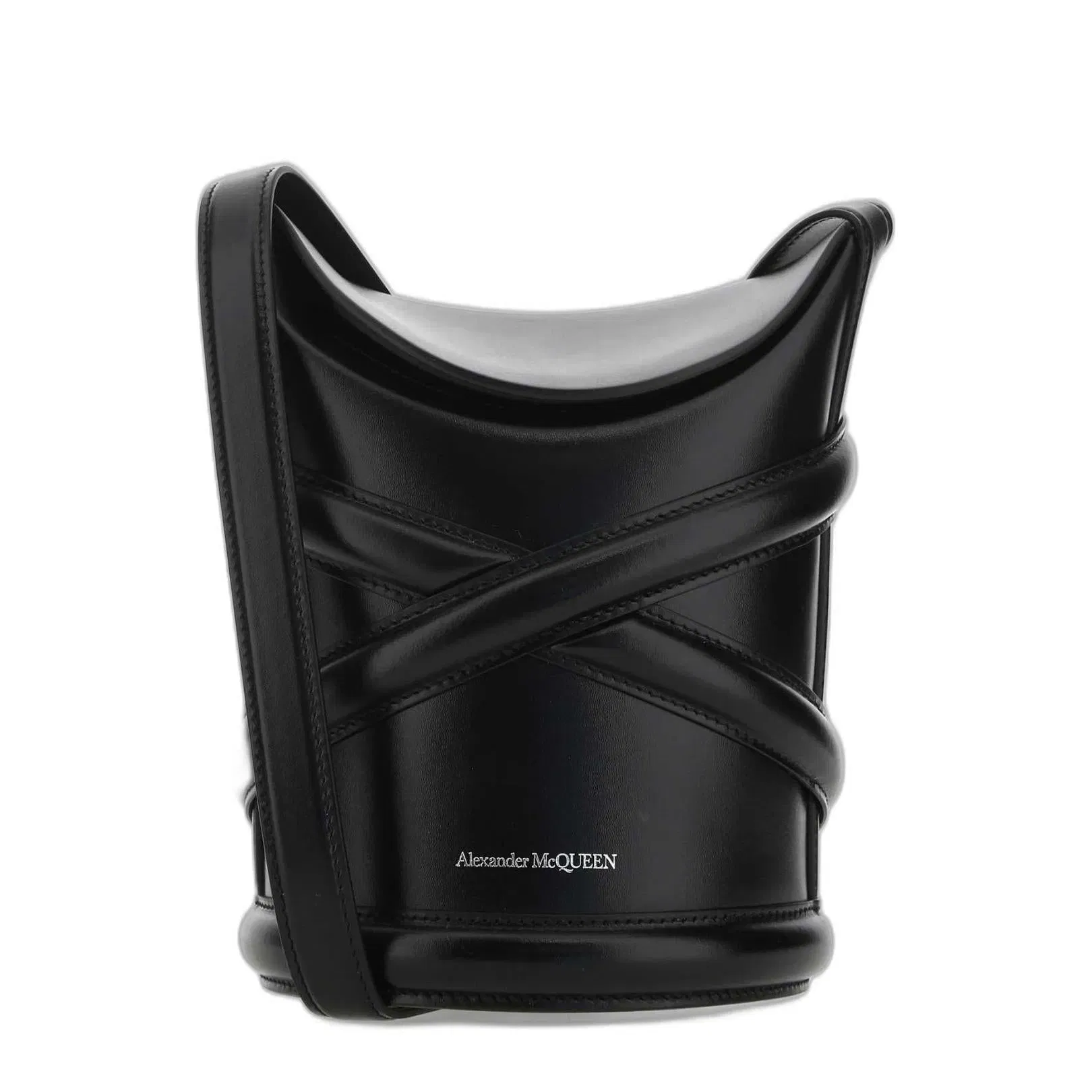 The Curve Leather Bucket Bag