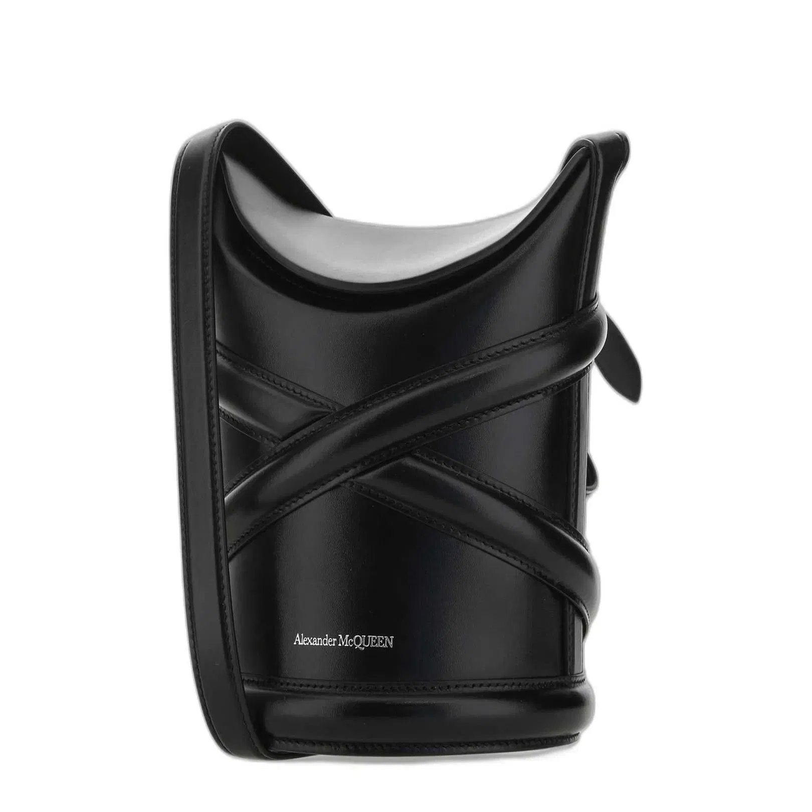 The Curve Leather Bucket Bag