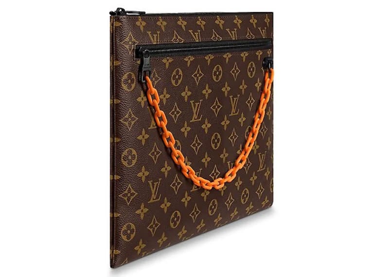 Louis Vuitton A4 Pouch Monogram Brown