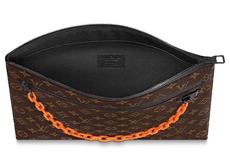 Louis Vuitton A4 Pouch Monogram Brown
