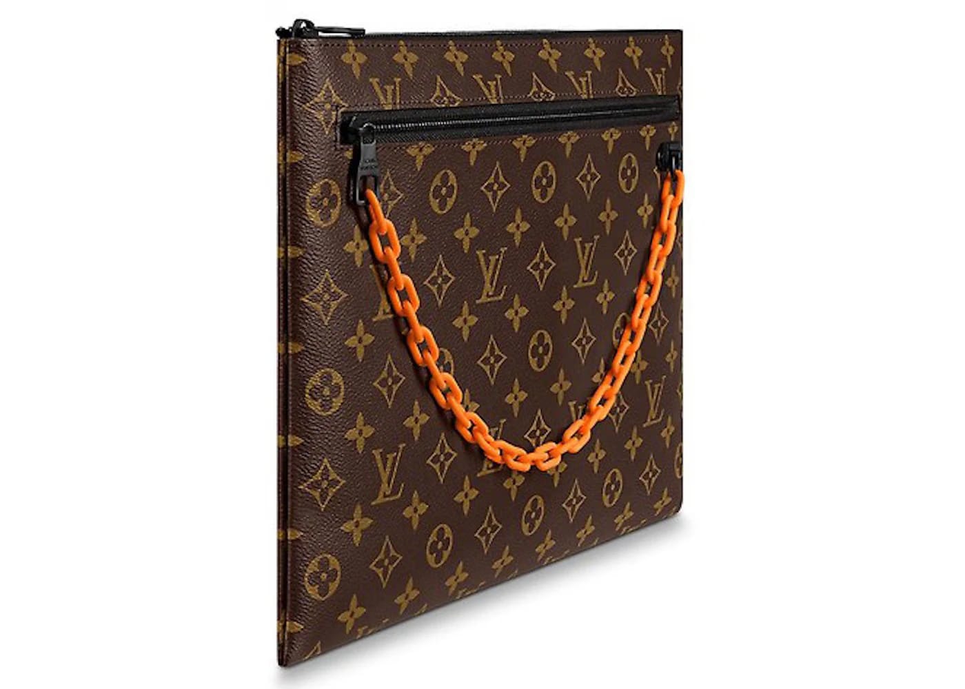 Louis Vuitton A4 Pouch Monogram Brown