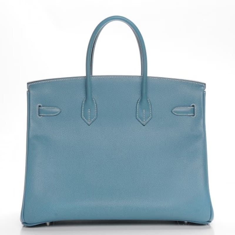 Hermes Birkin Epsom 35 Bleu Jean