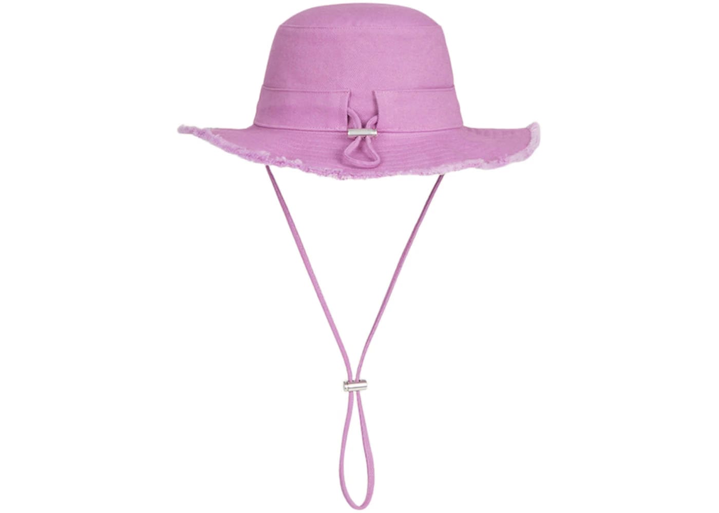 Jacquemus Le Bob Artichaut Large Brim Bucket Hat Lilac