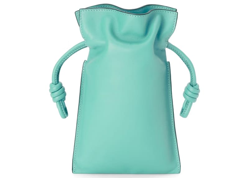 LOEWE Flamenco Pocket in Nappa Calfskin Fresh Mint