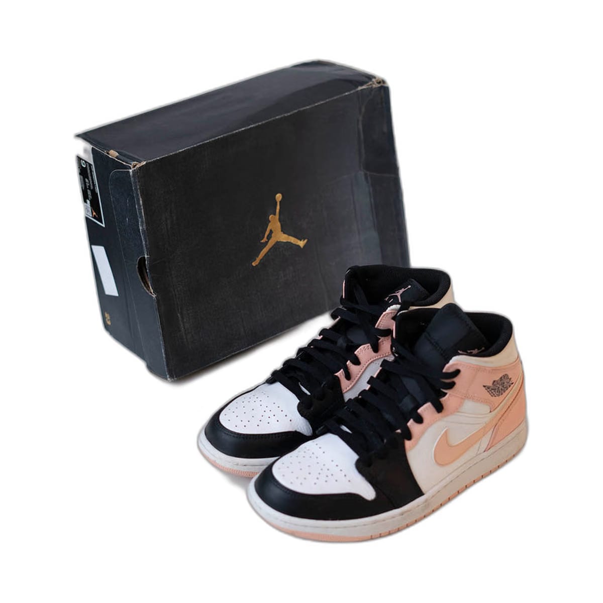 Nike Air Jordan 1 Mid Crimson Tint (UK 8)