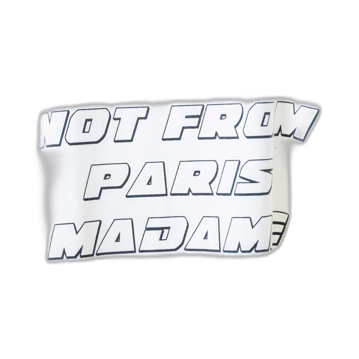 Drole De Monsieur Not From Paris Block Logo T-Shirt (L)