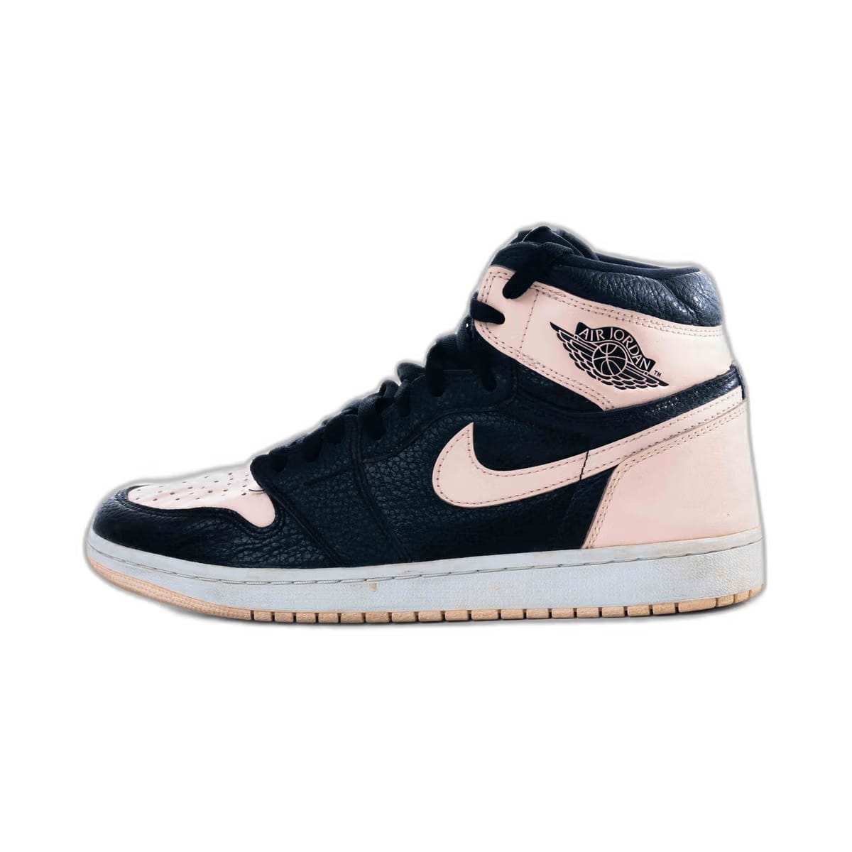 Nike Air Jordan 1 Retro High Black Crimson Tint (UK 8)