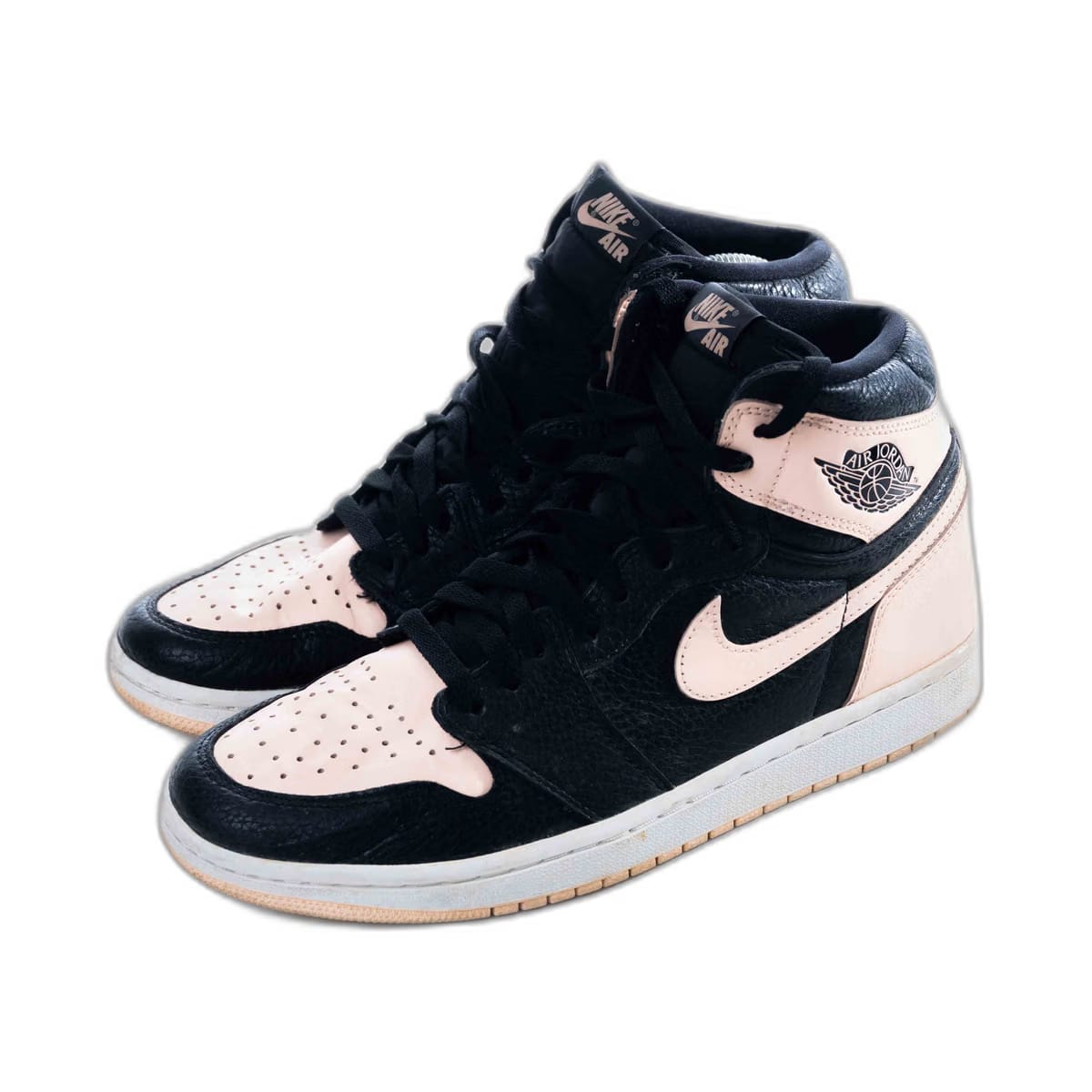 Nike Air Jordan 1 Retro High Black Crimson Tint (UK 8)