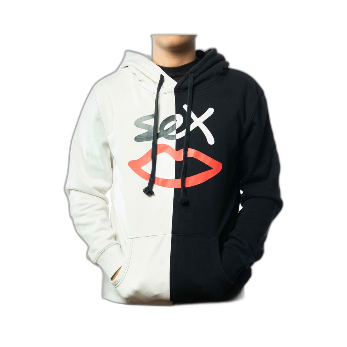 Sex Skateboards Logo Split Hoodie (L)