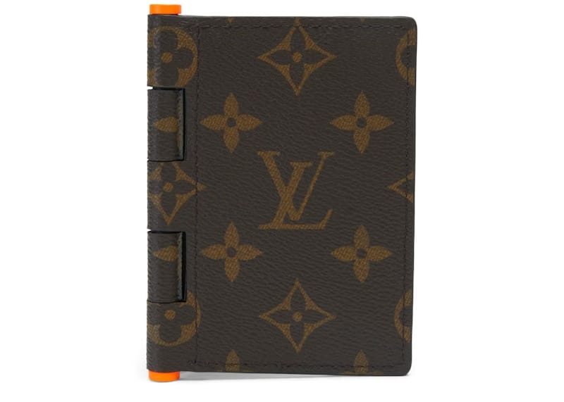 Louis Vuitton Pocket Organizer Monogram Solar Ray Orange Brown