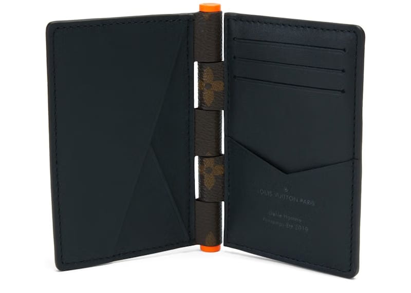 Louis Vuitton Pocket Organizer Monogram Solar Ray Orange Brown