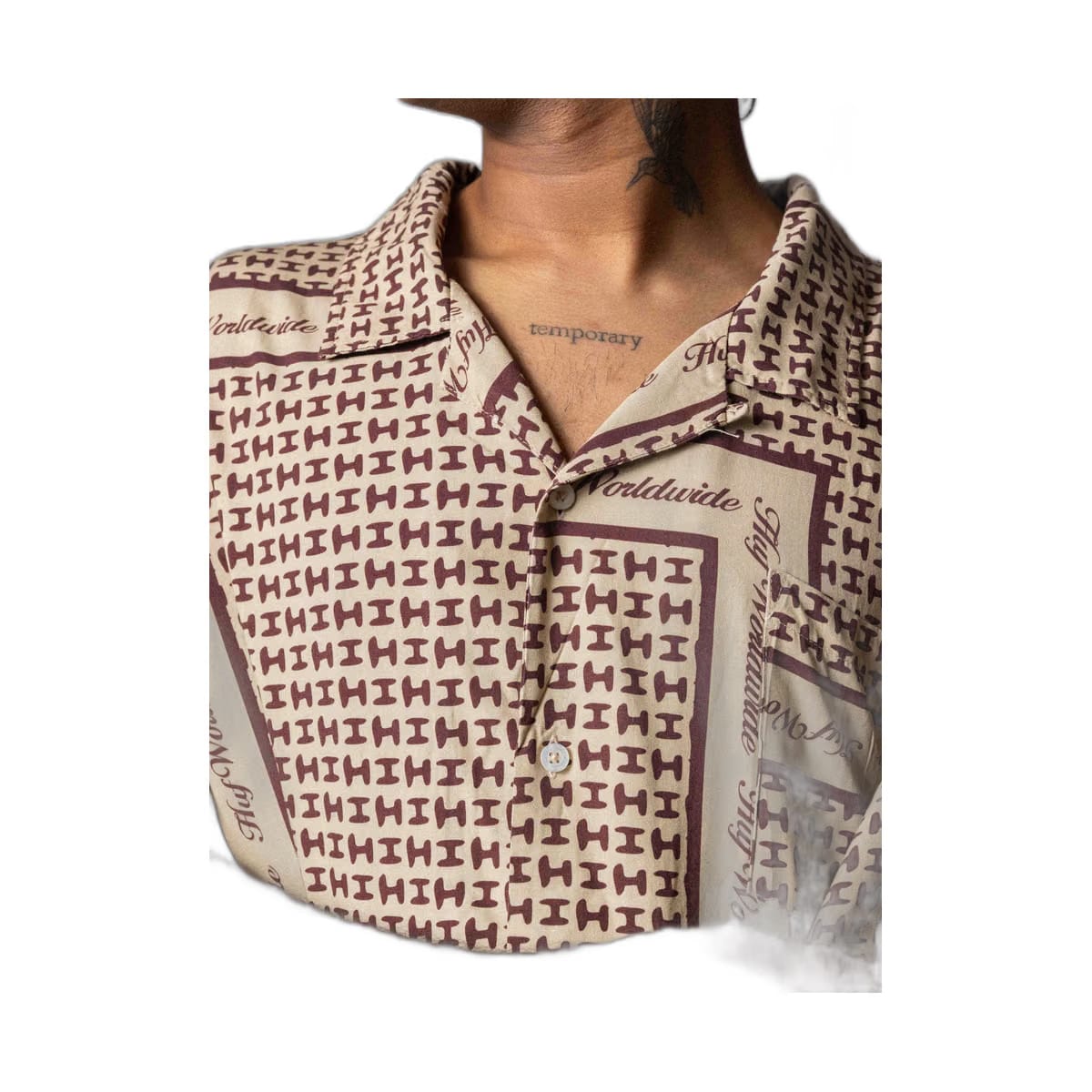 HUF Scarf S/S Resort Shirt (XXL)