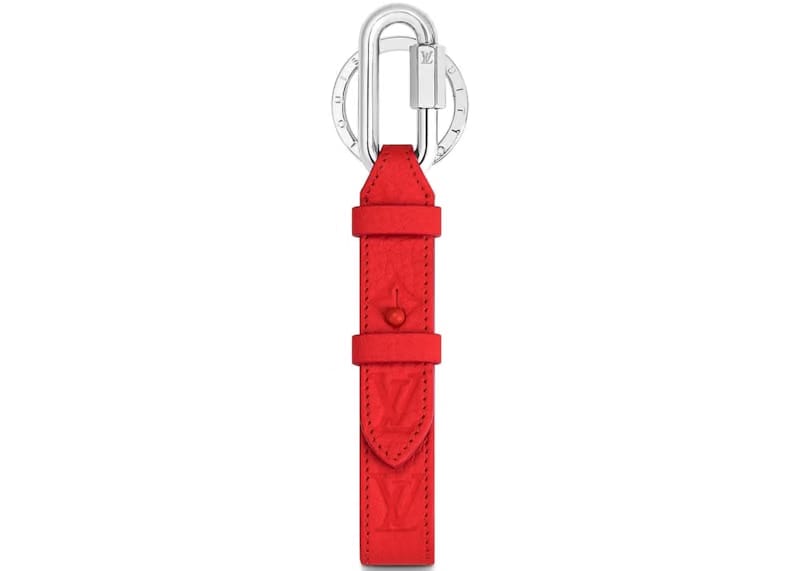 Louis Vuitton Harness Dragonne Bag Charm Red