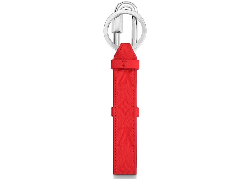 Louis Vuitton Harness Dragonne Bag Charm Red