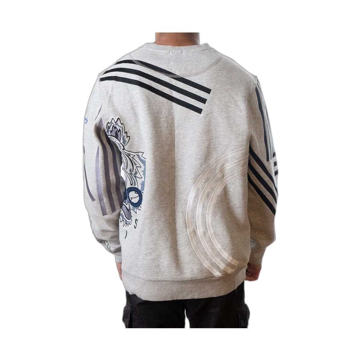 Kenzo Paris Crewneck Tiger Logo Sweatshirt (L)